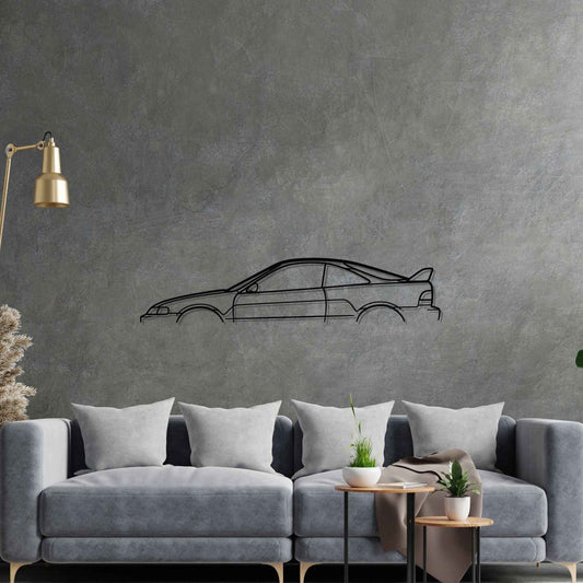 Integra Type R Silhouette Metal Wall Art